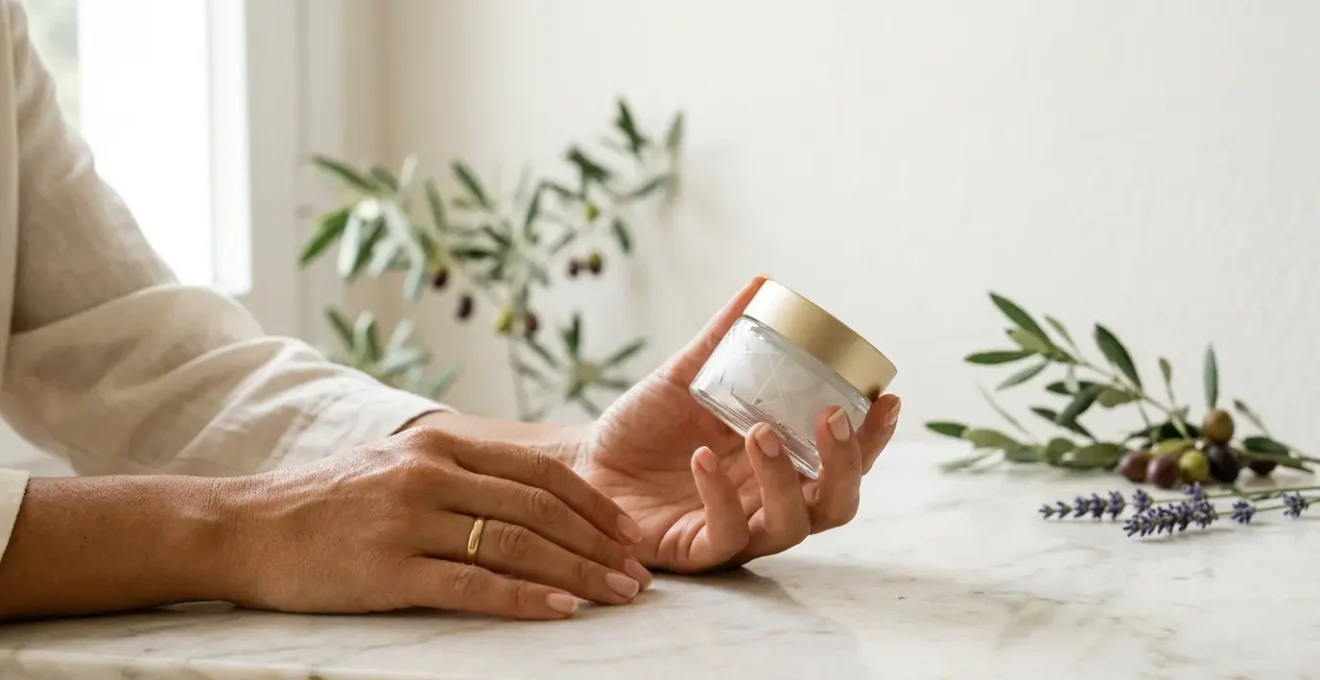 Imagen editorial que representa la elección consciente de productos cosméticos según diferentes niveles de exigencia